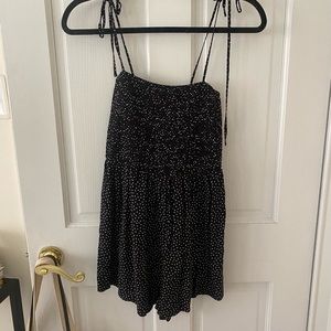 Polka dot romper from F21